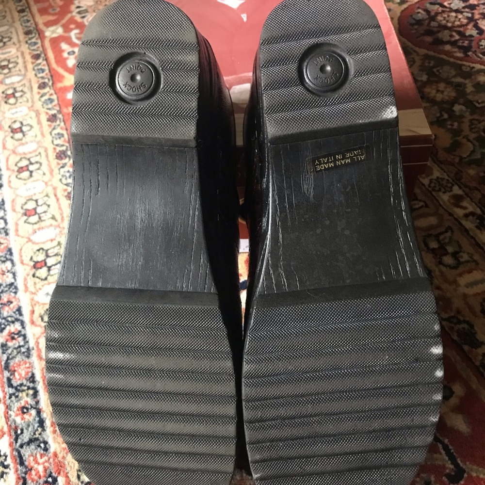 Leopard Print Slip On Clogs Sz 9 - image 3